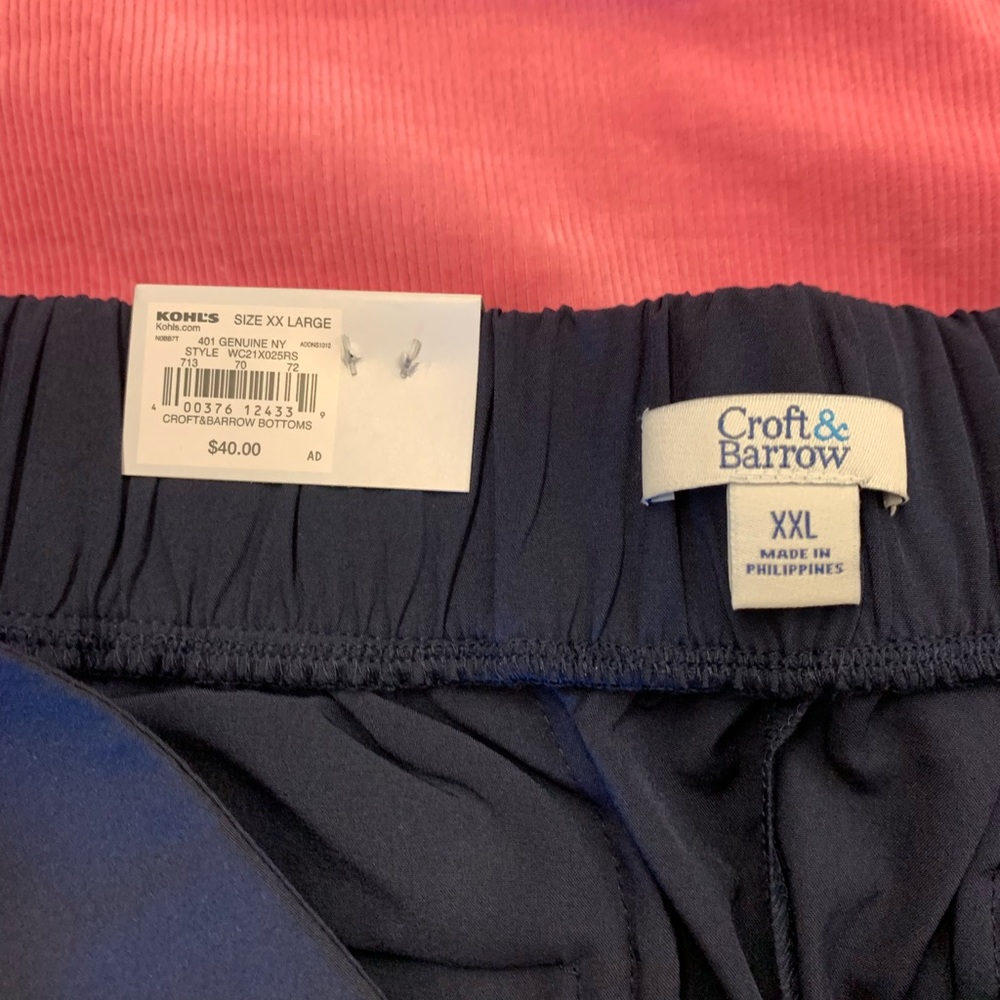 Croft & Barrow plus size pull on mid rise jogger - Picture 3 of 8